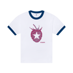 Fruit Sticker Ringer Tee