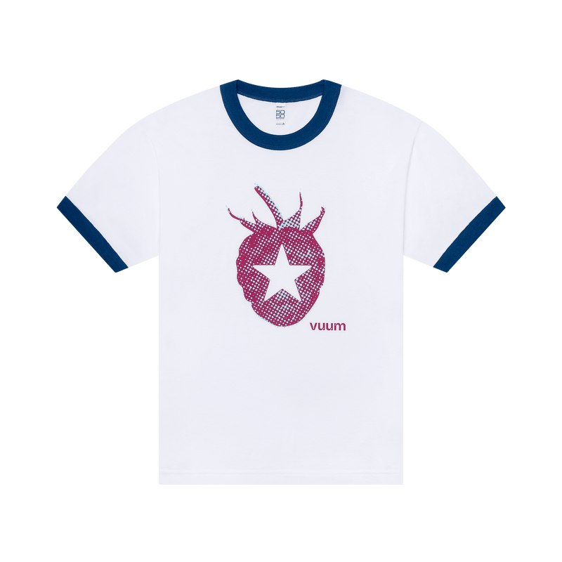 Fruit Sticker Ringer Tee