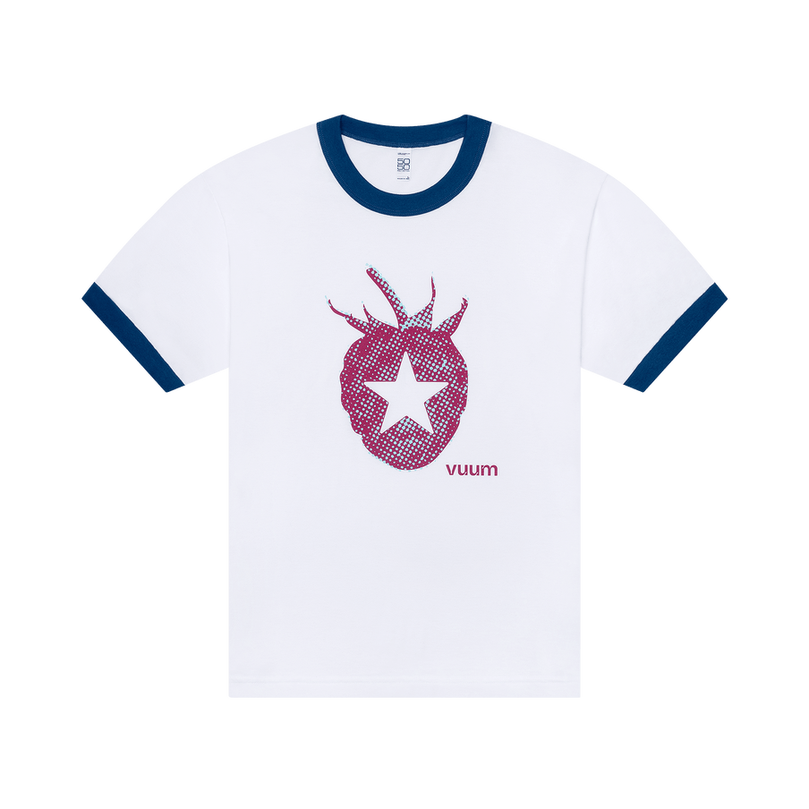 Fruit Sticker Ringer Tee